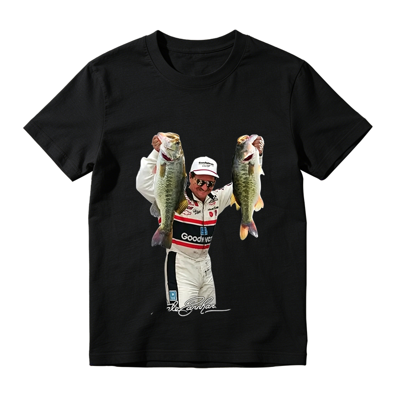 Dale Earnhardt Bass Fishing Shirt, Sweatshirt, Hoodie