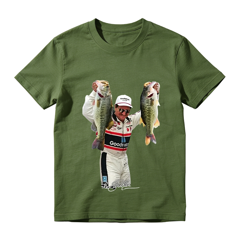 Dale Earnhardt Bass Fishing Shirt, Sweatshirt, Hoodie