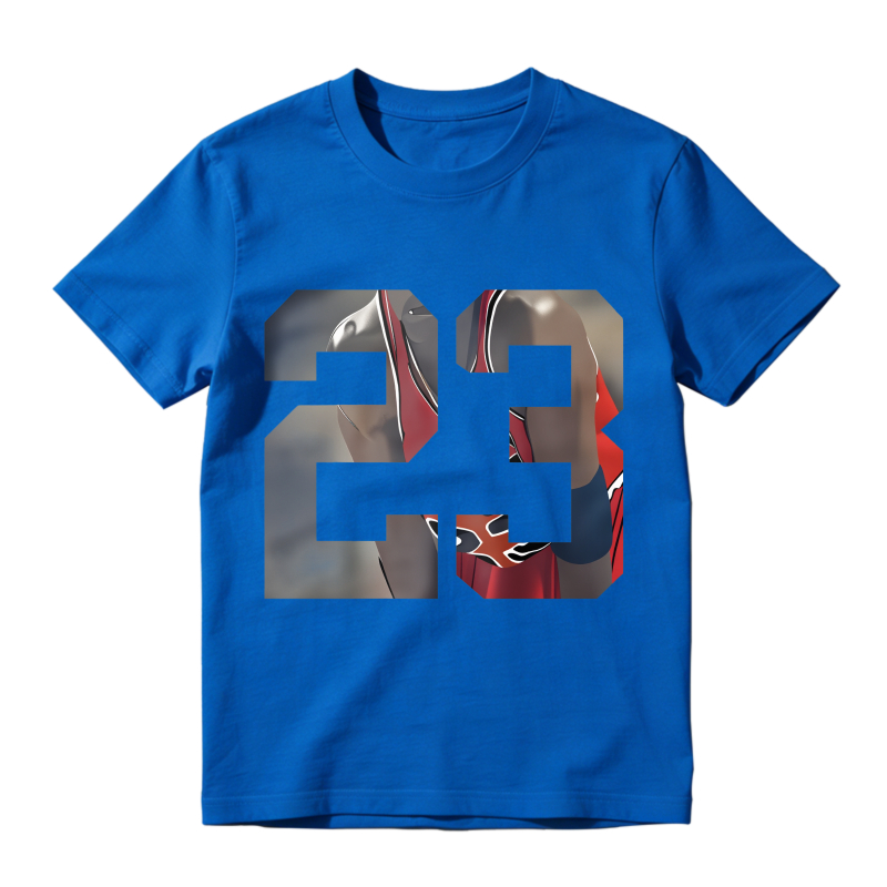 Number 23 Basketball Player Jersey Design Unisex Classic T-shirt