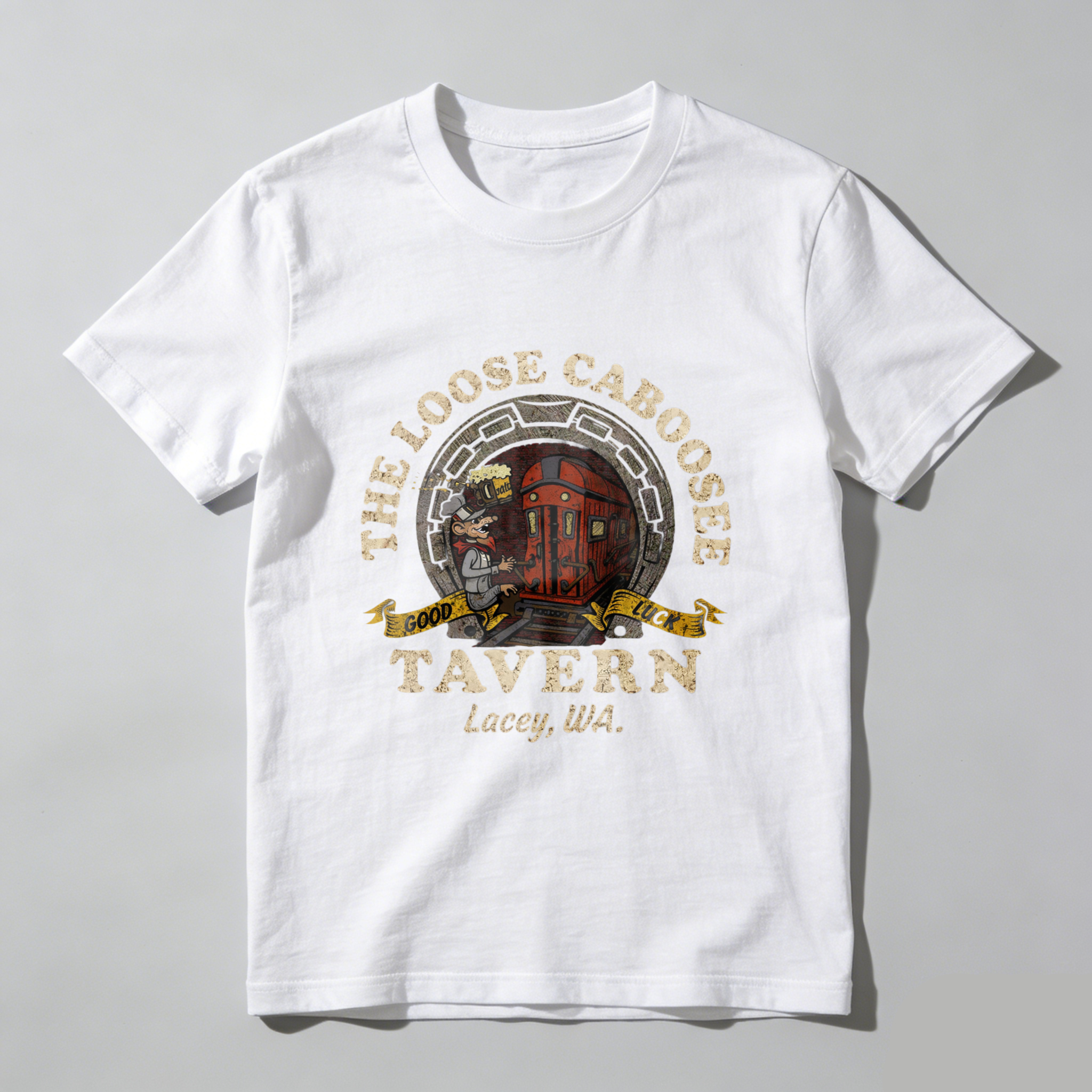 The Loose Caboose Tavern Lacey Wa T Shirt