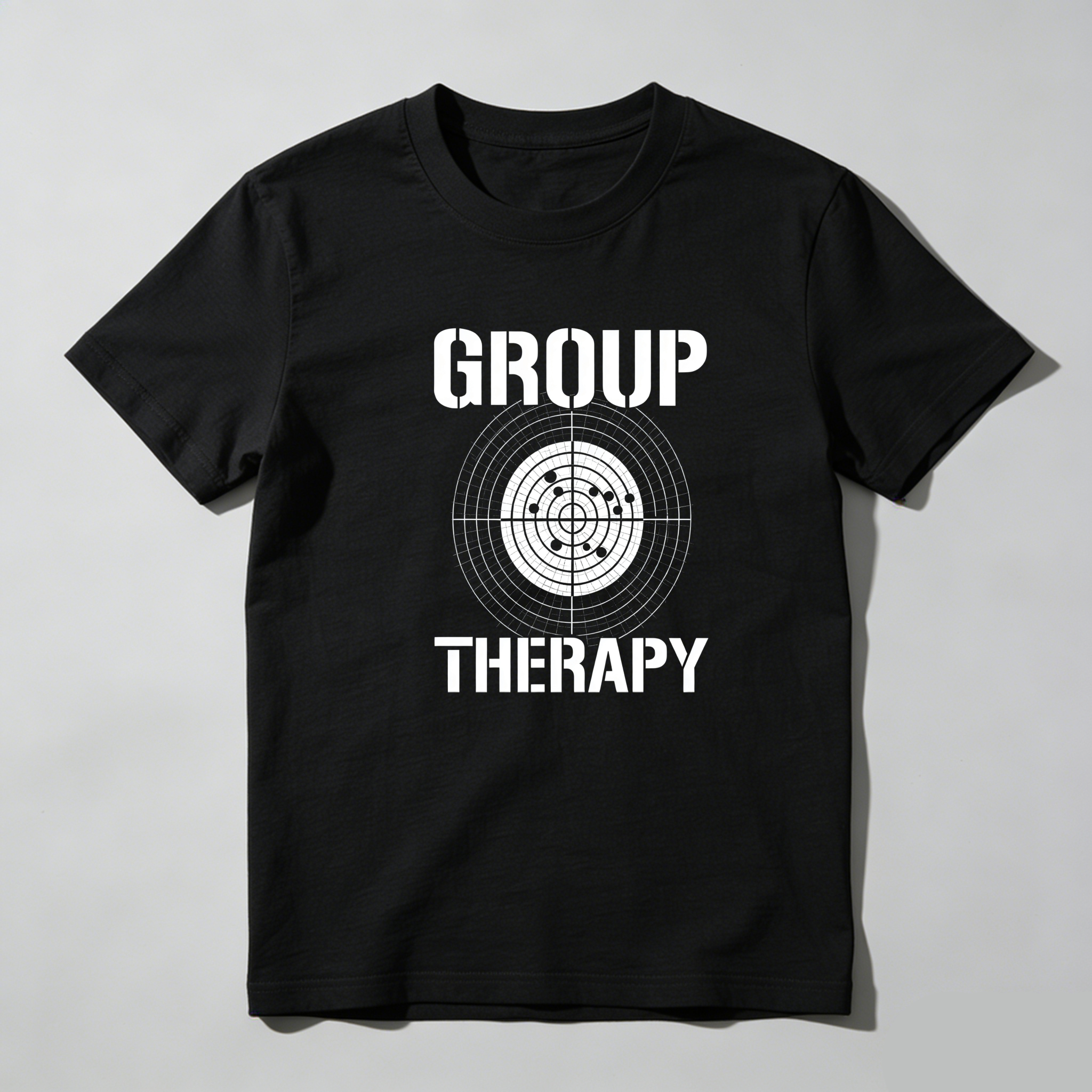 TEECURENT Group Therapy Target Design Pure Cotton Short Sleeve T Shirt-TeeCurent