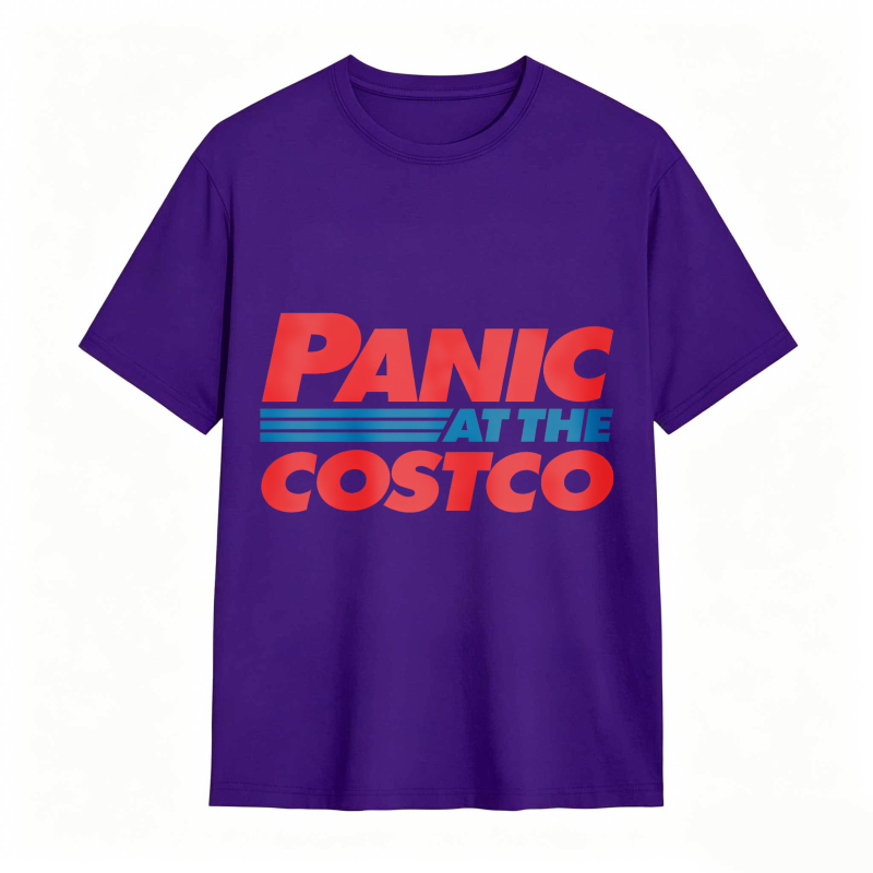 Panic At The Costco Funny Meme Comfort Colors T-shirt
