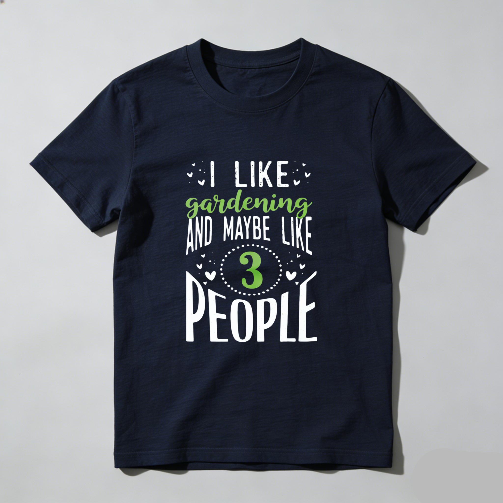 TEECURENT I Like Gardening And Maybe Like 3 People Funny Garden T-Shirt For Men Women Gift Idea WOMEN