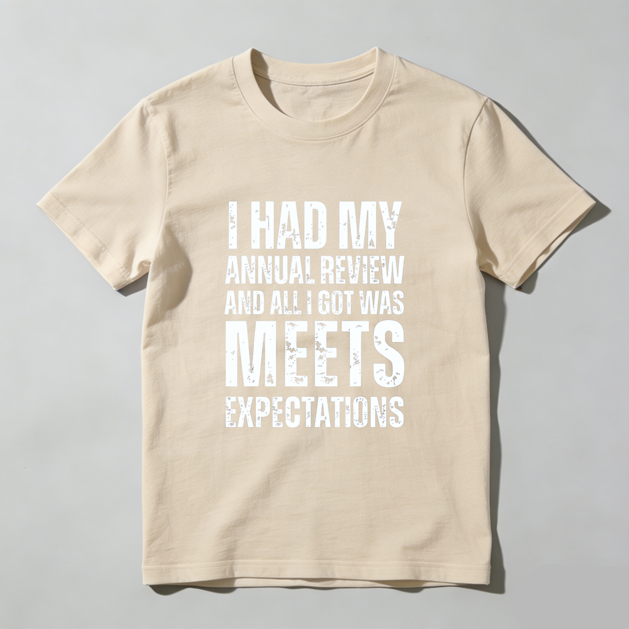 TEECURENT I Had My Annual Review And All I Got Was Meets Expectations T-Shirt WOMEN