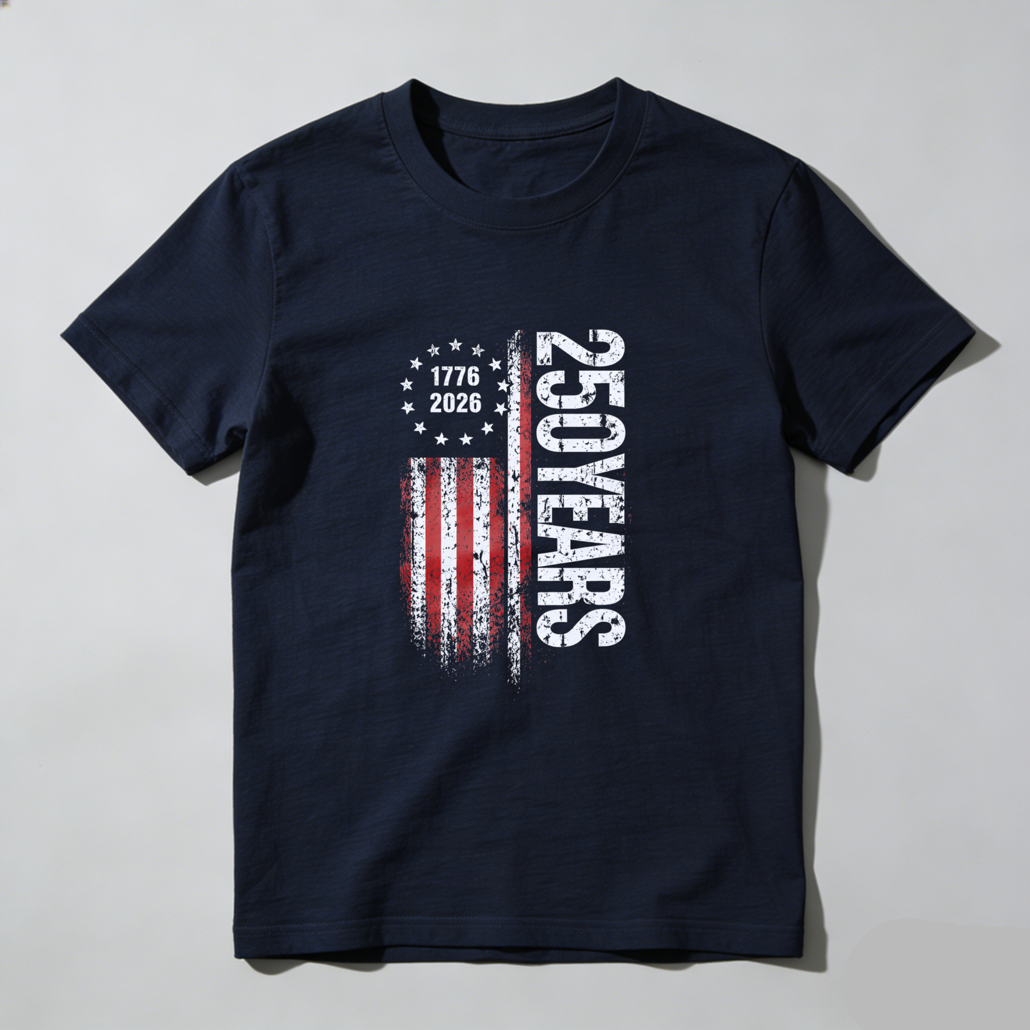 250 Years America Independence Day 1776 2026 Usa Flag Patriotic T Shirt