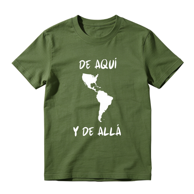 De Aqui Y De Alla Map Of Latin America Unisex Classic T-shirt