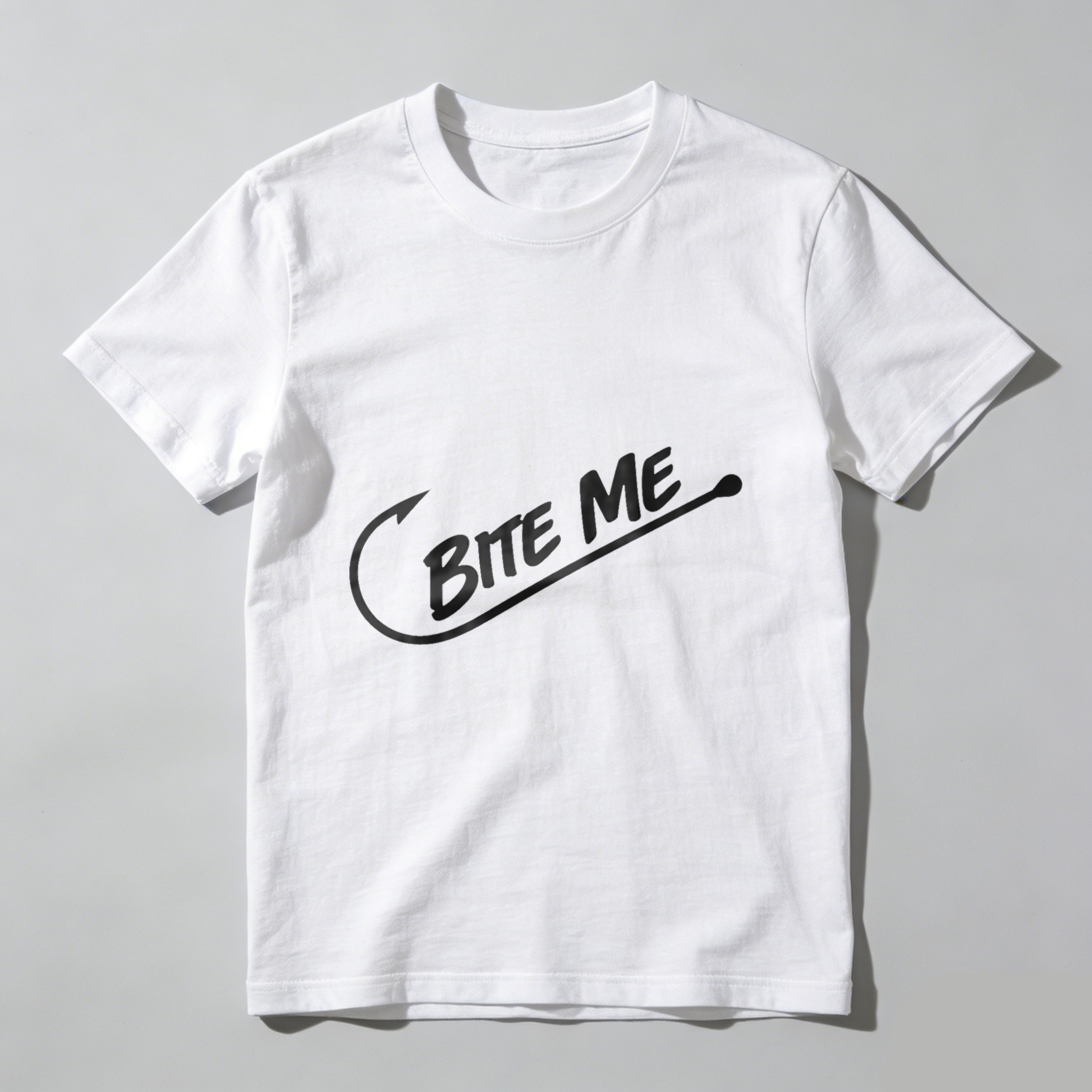 TEECURENT Bite Me T Shirt Funny Sassy Statement Graphic Tee For Men Women Unisex Casual Wear WOMEN