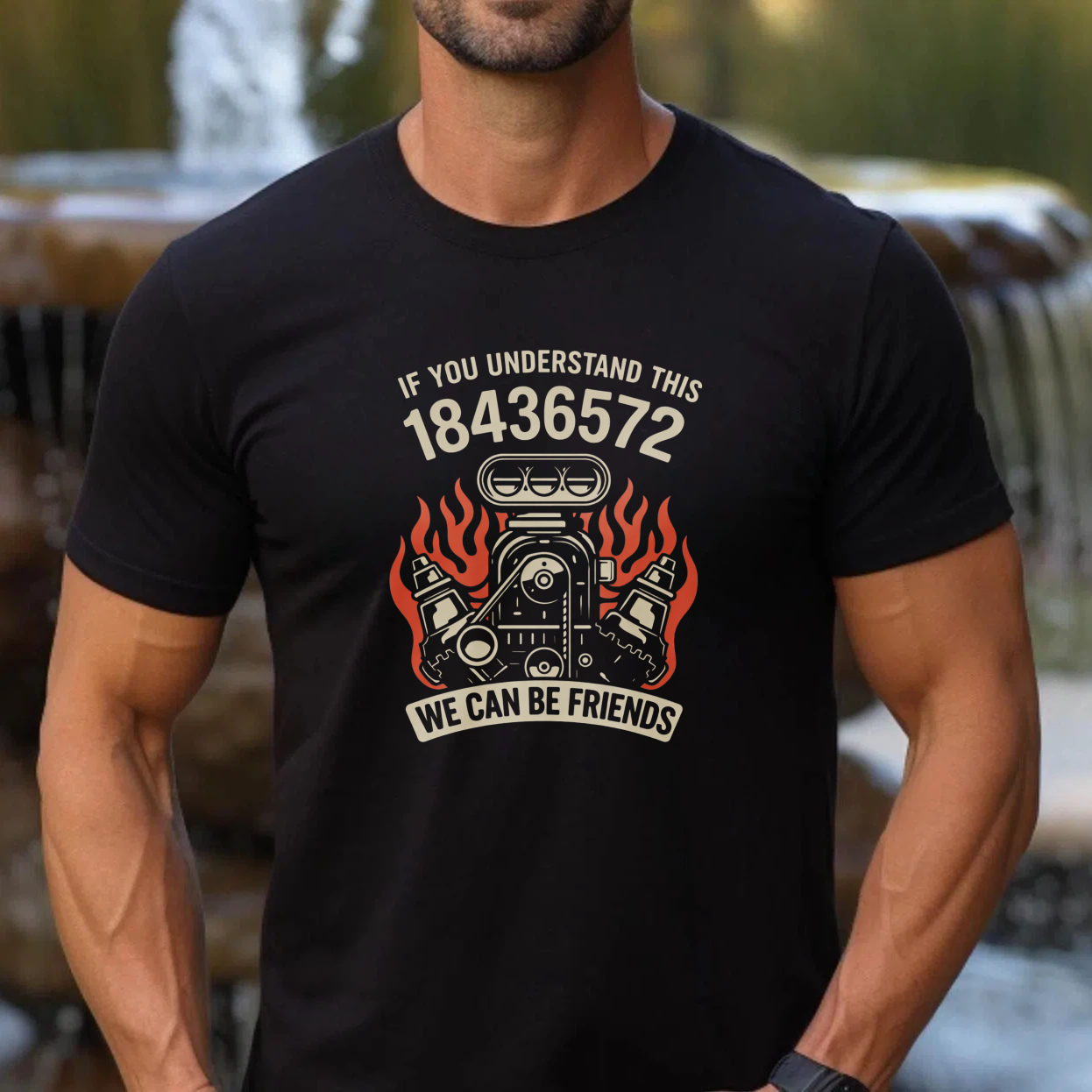 If You Understand This 18436572 We Can Be Friends Engine T-Shirt