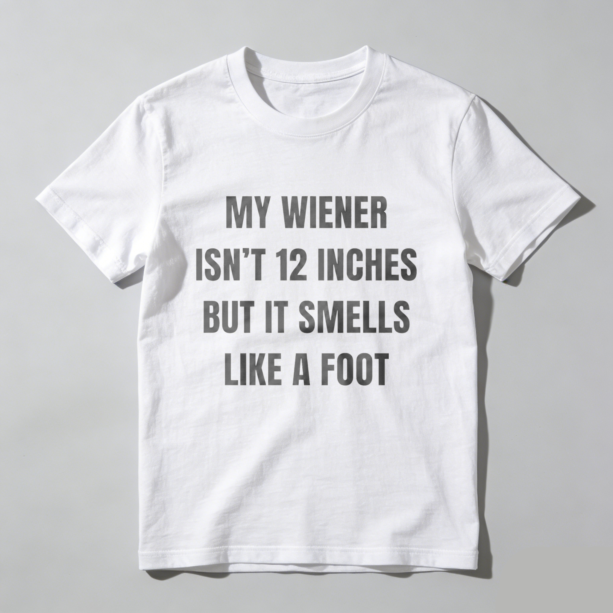 Casual, Men's T-Shirt, Humorous Text Design, Everyday Wear, Gift For Friends