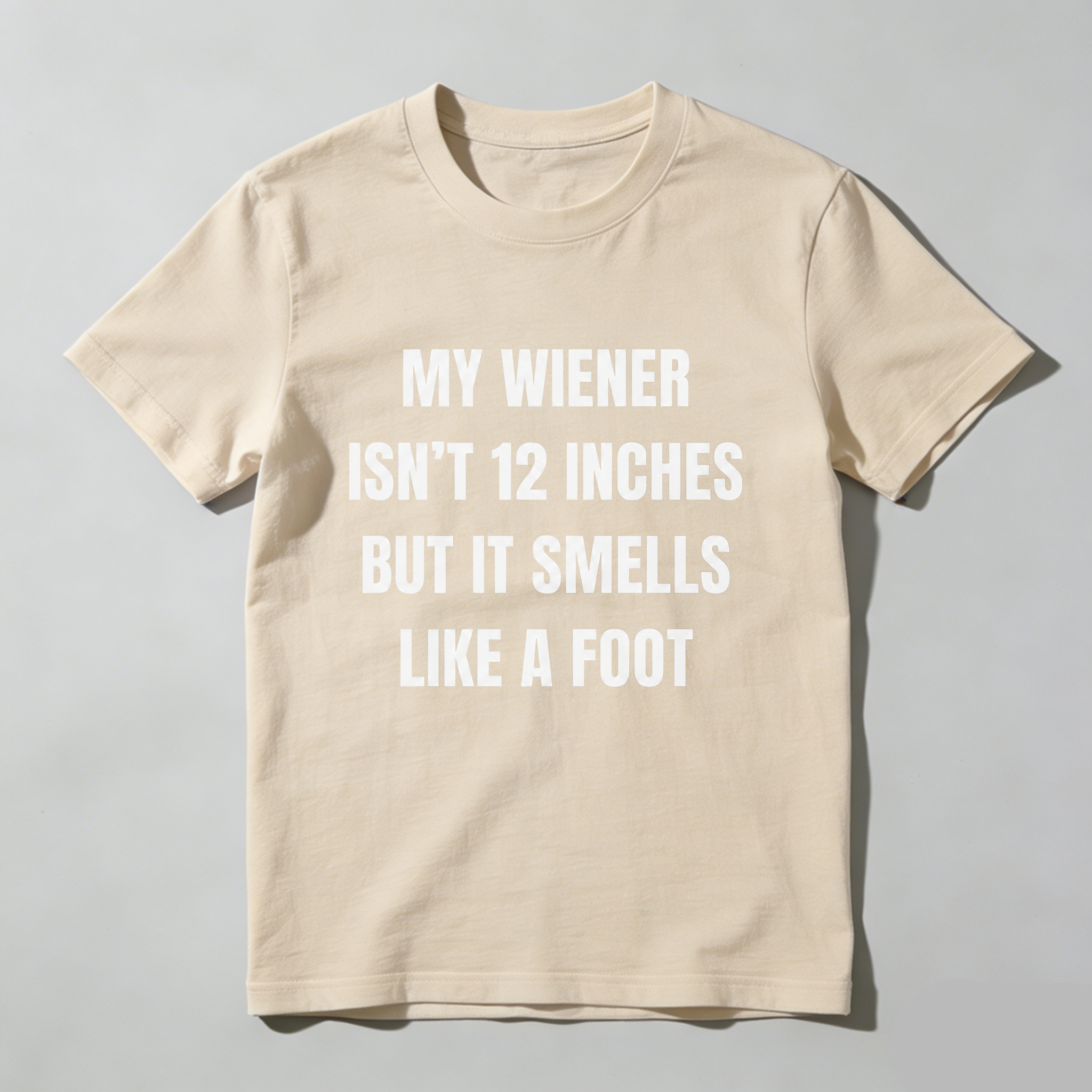 Casual, Men's T-Shirt, Humorous Text Design, Everyday Wear, Gift For Friends