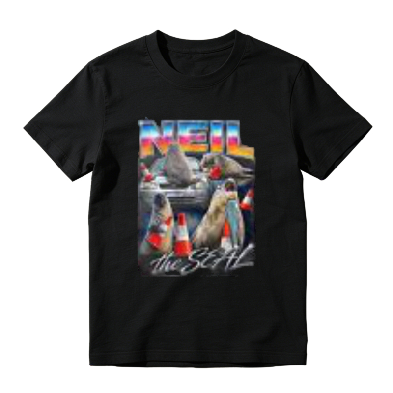 Neil The Seal Sea Lion Ocean Animal Graphic T-shirt