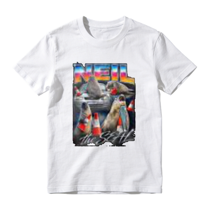 Neil The Seal Sea Lion Ocean Animal Graphic T-shirt