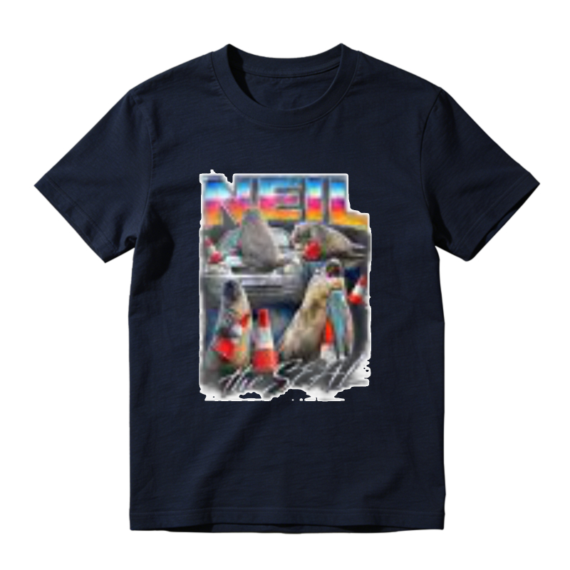 Neil The Seal Sea Lion Ocean Animal Graphic T-shirt