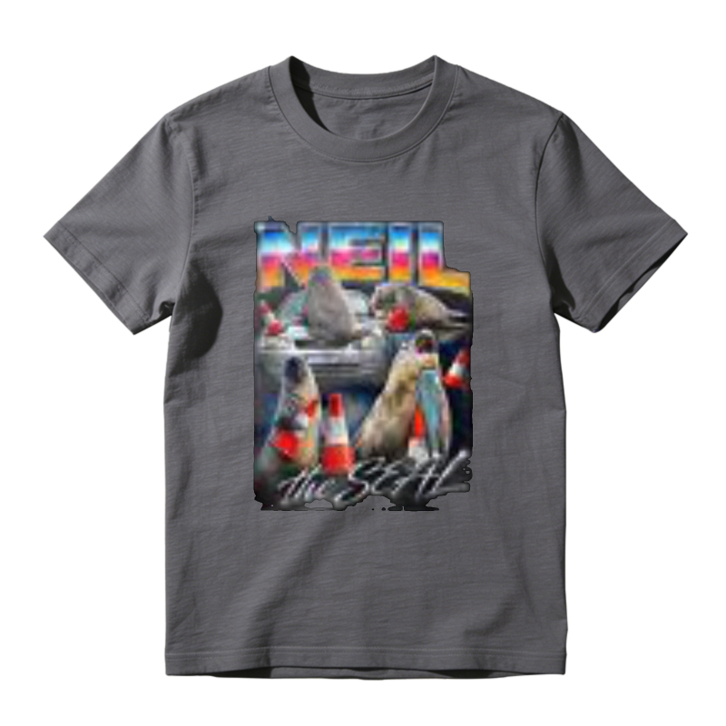 Neil The Seal Sea Lion Ocean Animal Graphic T-shirt