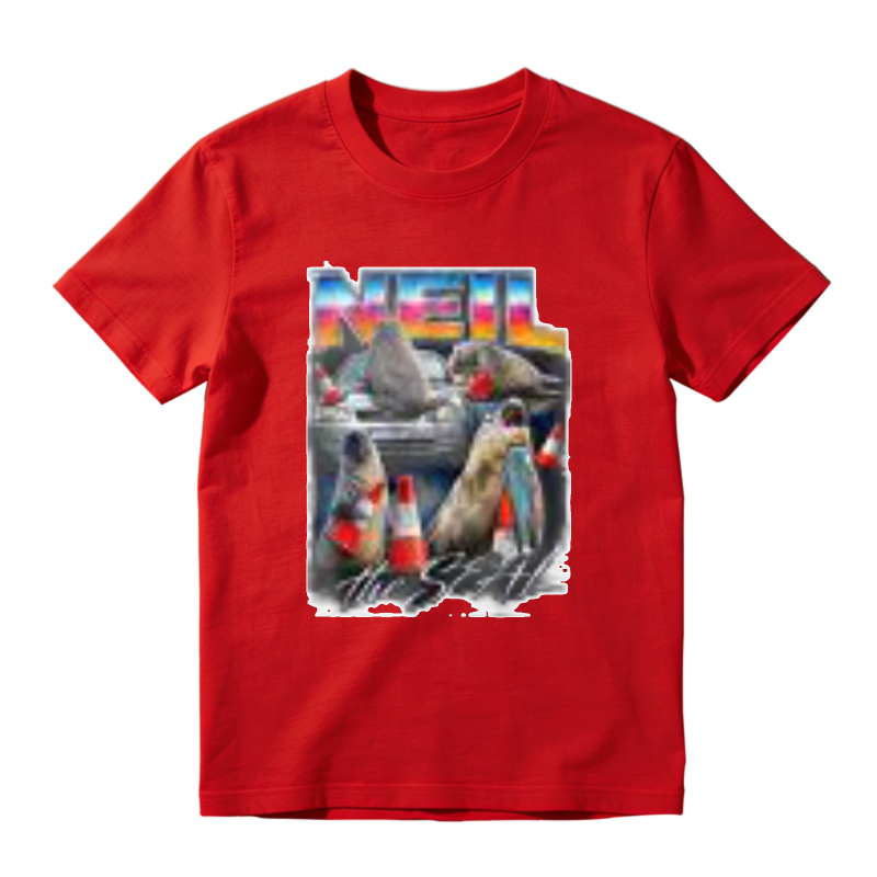 Neil The Seal Sea Lion Ocean Animal Graphic T-shirt