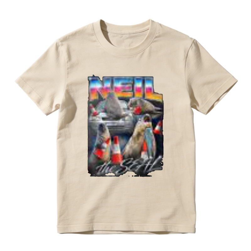 Neil The Seal Sea Lion Ocean Animal Graphic T-shirt
