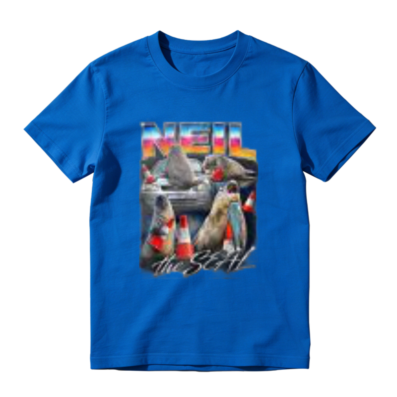 Neil The Seal Sea Lion Ocean Animal Graphic T-shirt