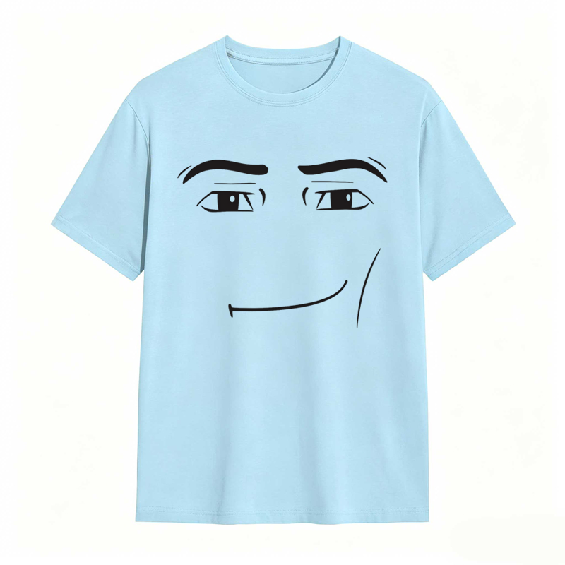 Minimalist Face Graphic T-shirt