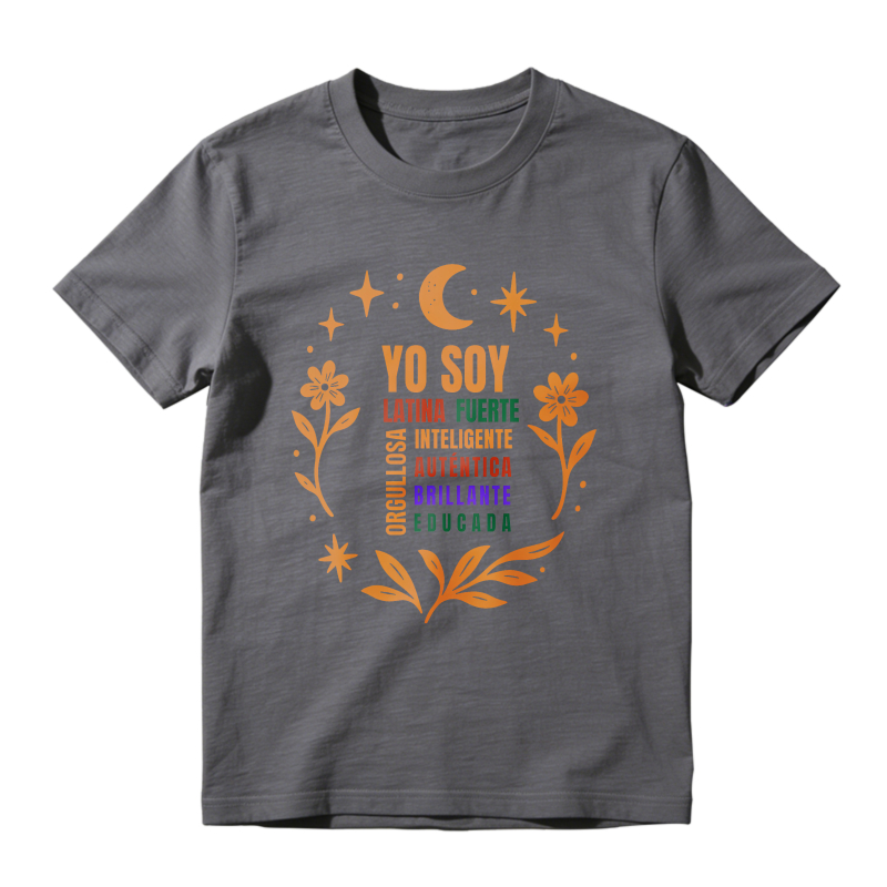Latin Woman Strong Intelligent Authentic Brilliant Educated Design Unisex Classic T-shirt