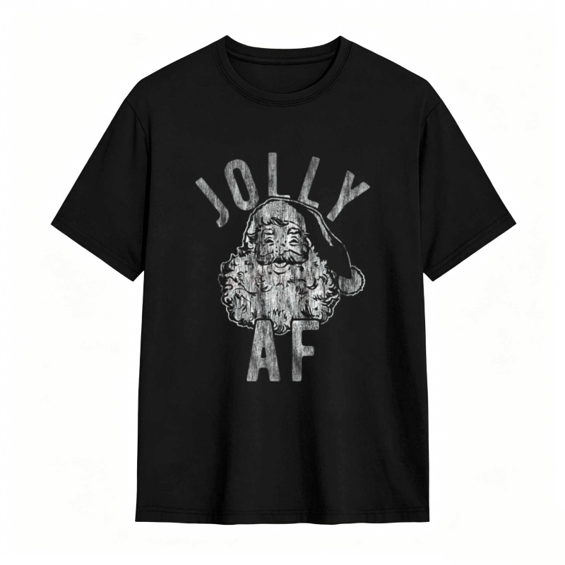 Jolly Santa Claus Graphic T-shirt