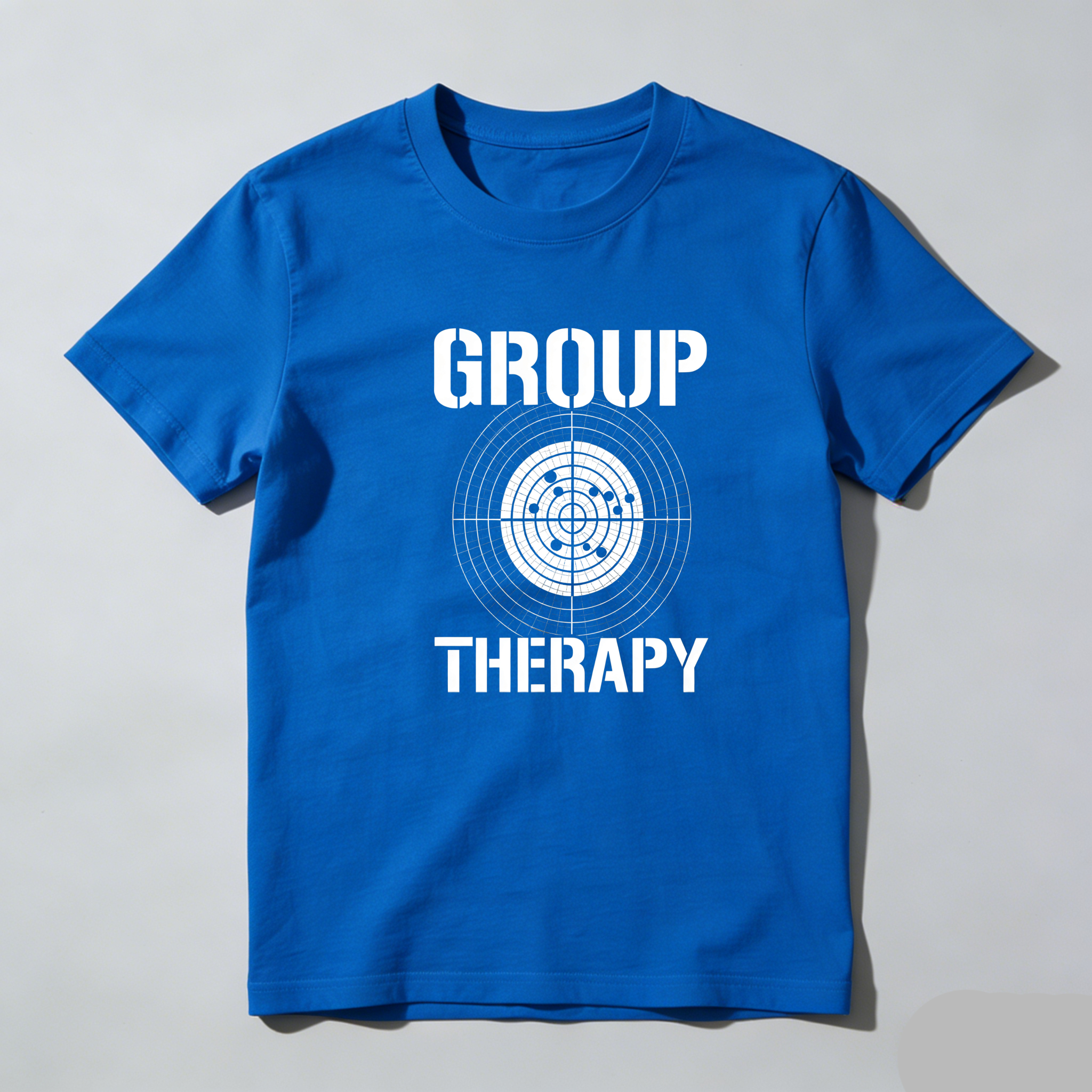 TEECURENT Group Therapy Target Design Pure Cotton Short Sleeve T Shirt-TeeCurent