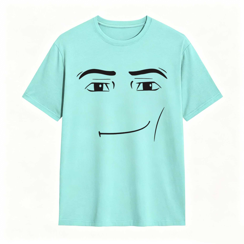 Minimalist Face Graphic T-shirt