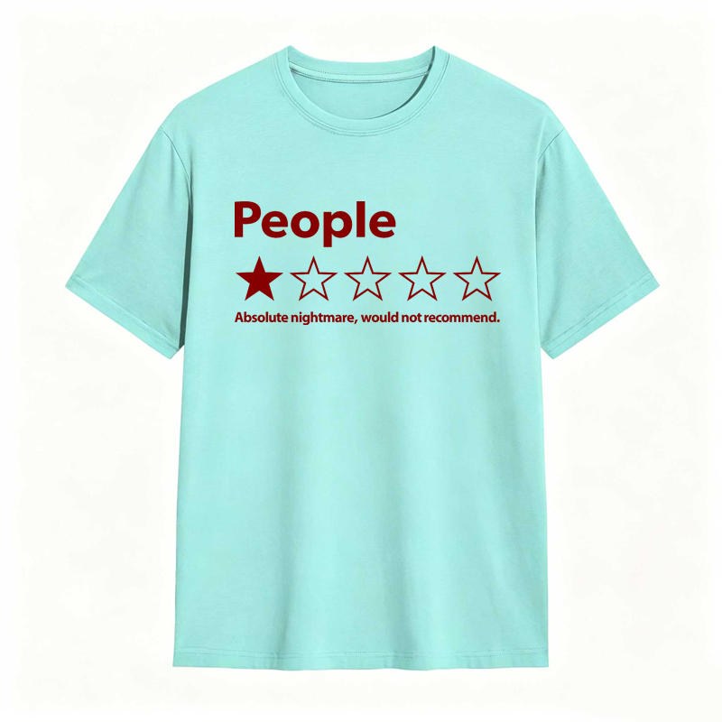 Funny Review People One Star Absolute Would T-Shirt
