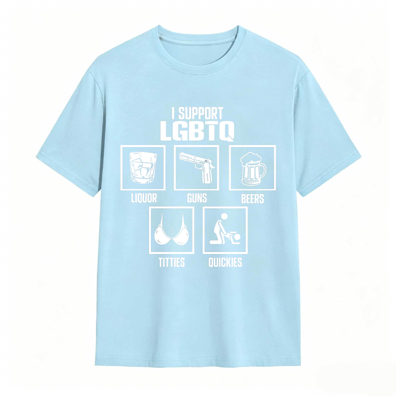 I Support LGBTQ Shirt Funny Meme Shirt