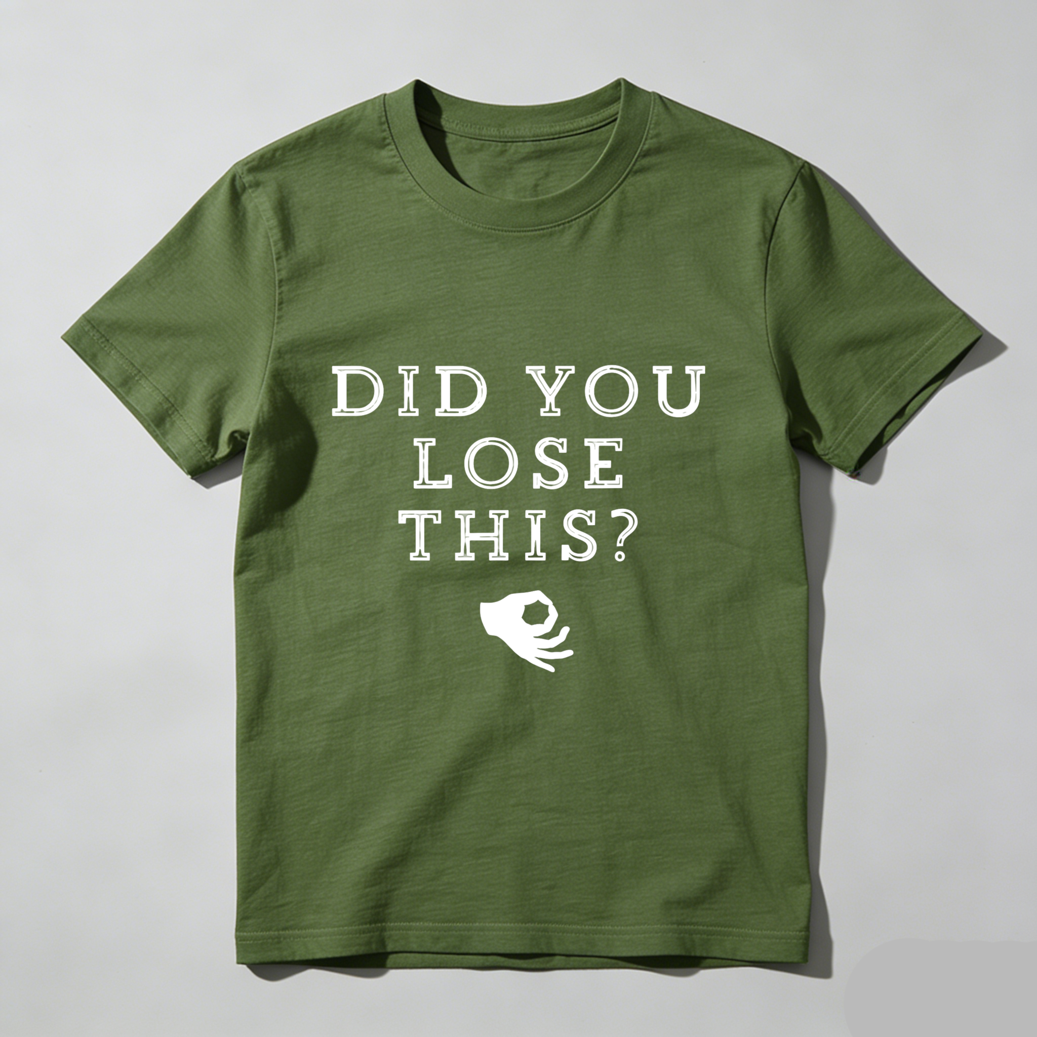TEECURENT T-SHIRT  Did You Lose This Question Mark