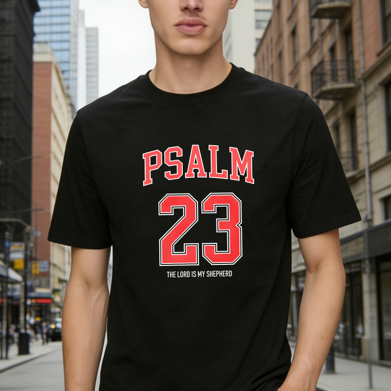Psalm 23 The Lord Is My Shepherd T-shirt