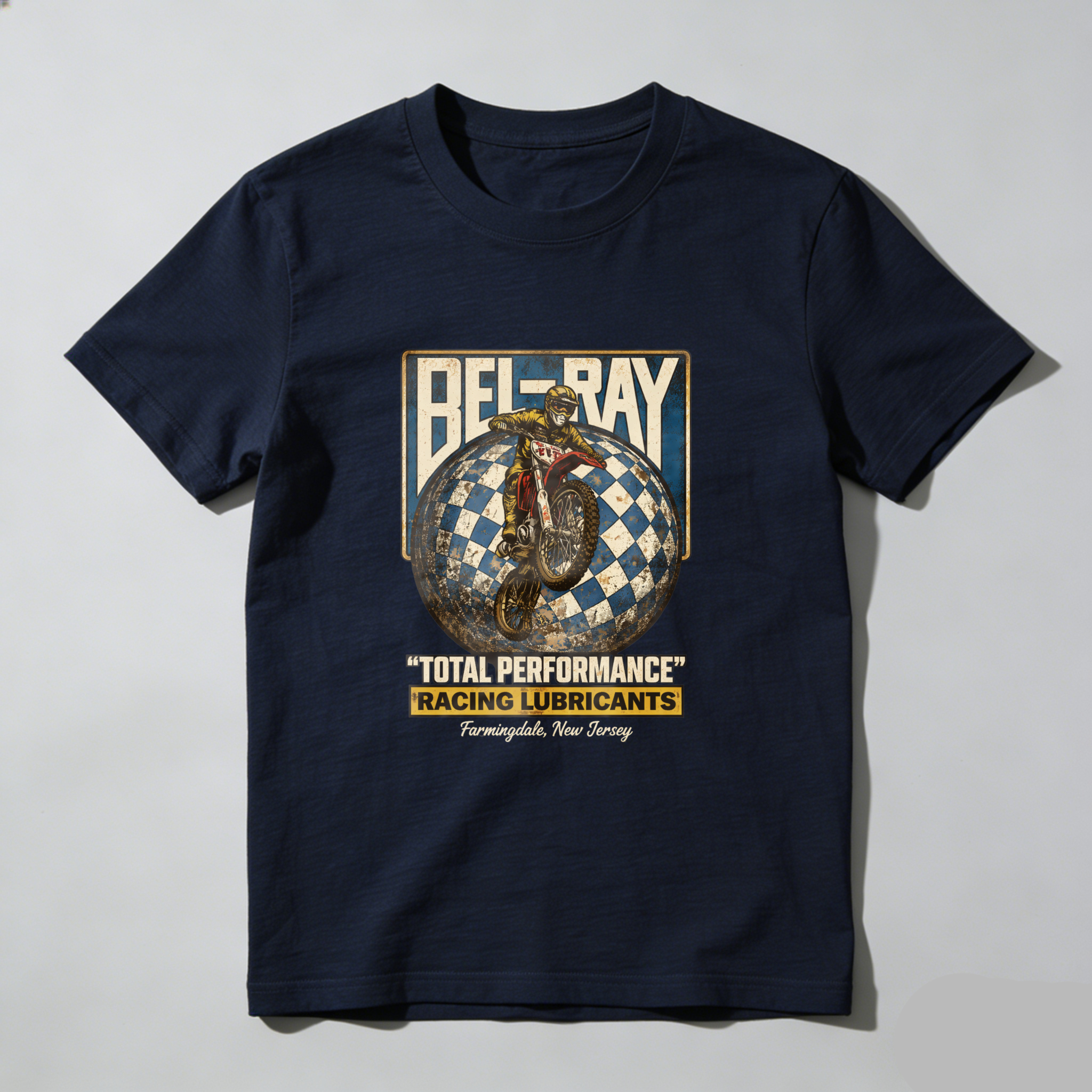 Bel Ray Total Performance Racing Lubricants Motorcycle T-Shirt