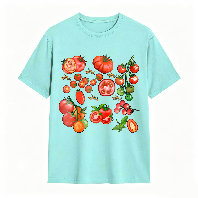 Tomato Garden Design Unisex Classic T-shirt