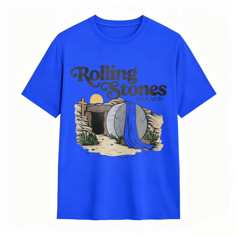 Rolling Stones Since Ad 33 Easter Tomb Scene Unisex Classic T-shirt