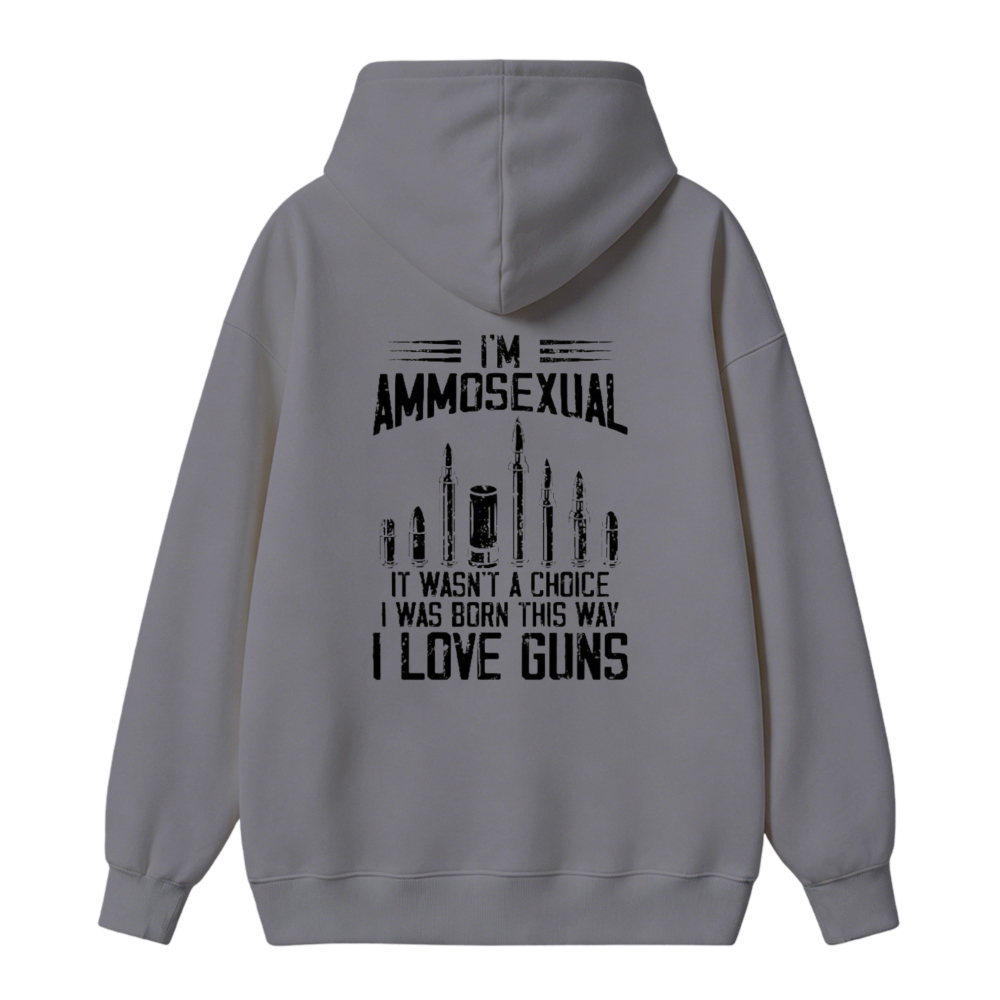 I Love Guns Ammosexual Unisex Classic Hoodie