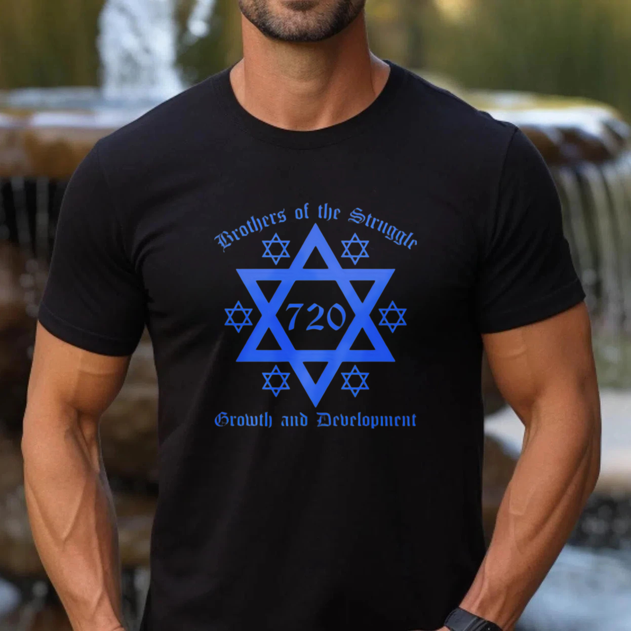 TEECURENT T-SHIRT  Brothers Of The Struggle   720   Growth And Development