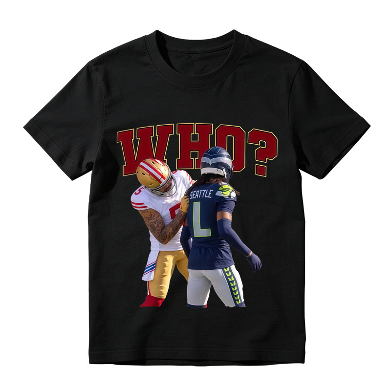 Who Football Player Interaction T-Shirt 
