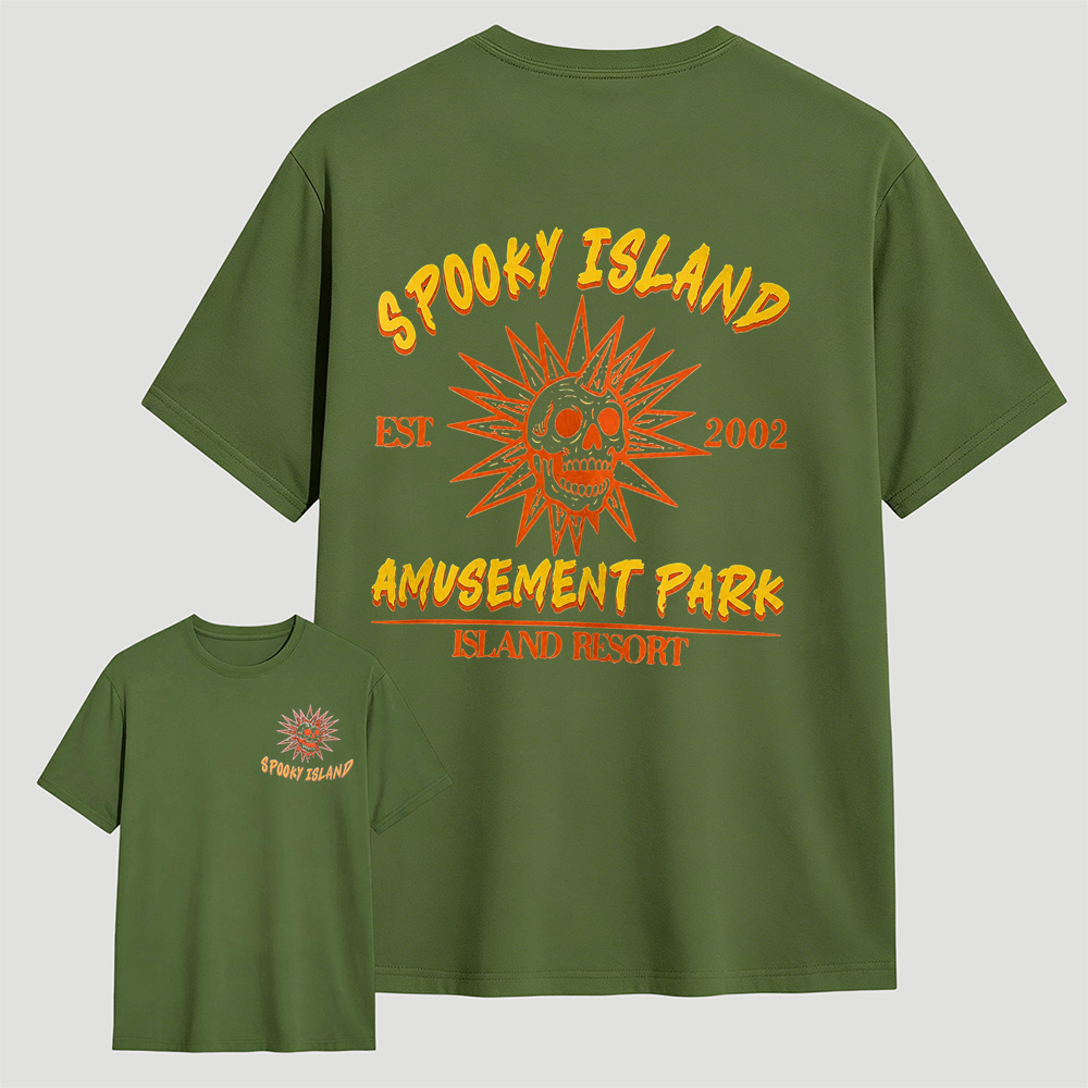 Spooky Island Amusement Park T-Shirt