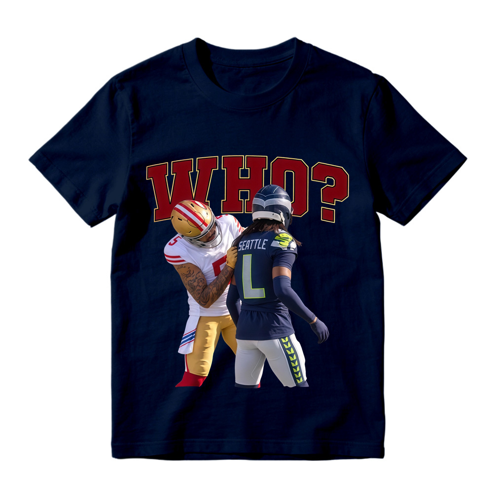 Who Football Player Interaction T-Shirt 