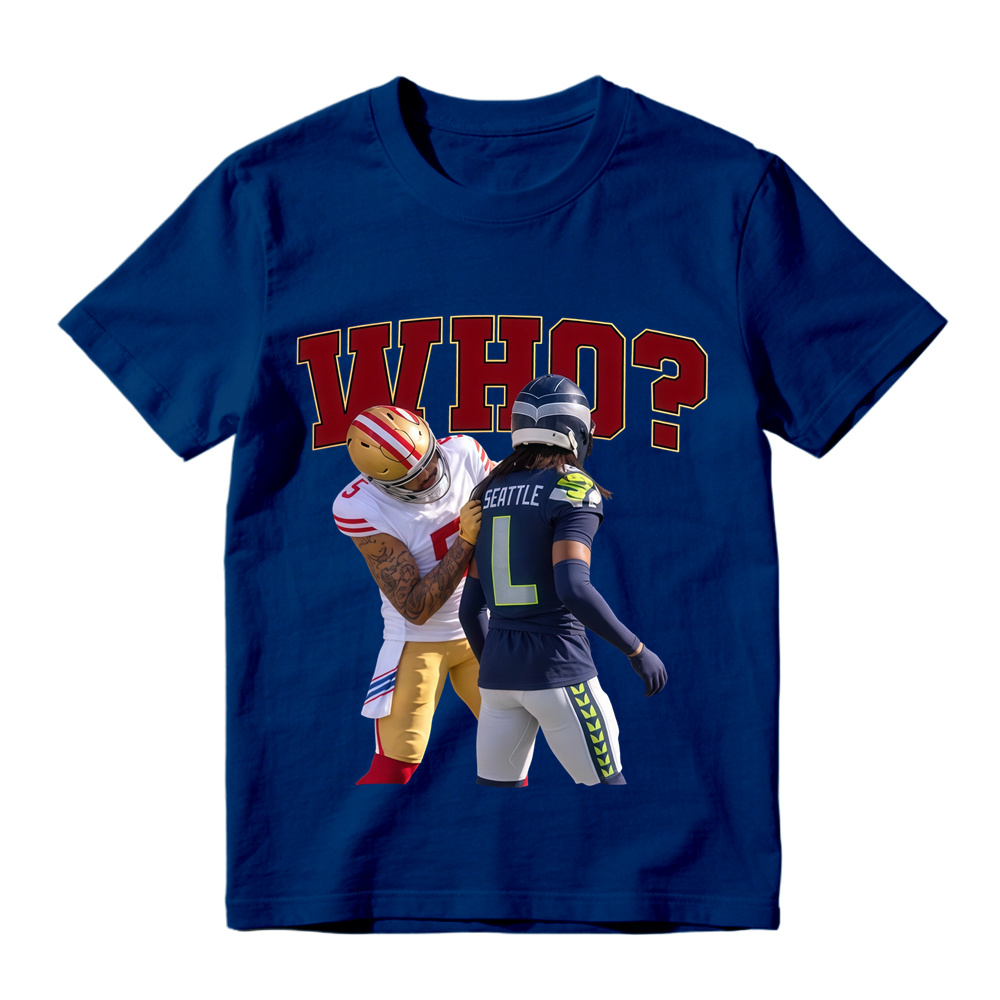 Who Football Player Interaction T-Shirt 