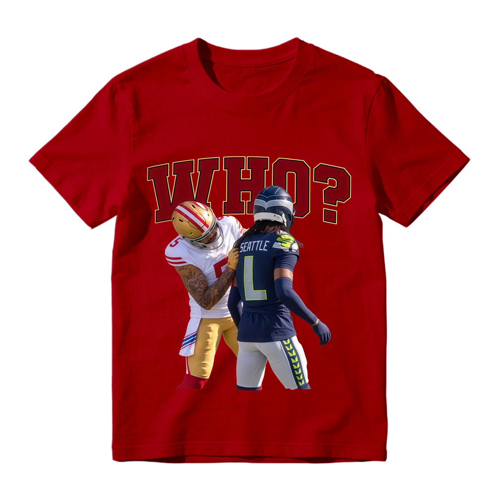 Who Football Player Interaction T-Shirt 
