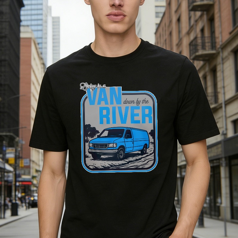 Van River Living In A Van Down By The River Unisex Classic T-shirt