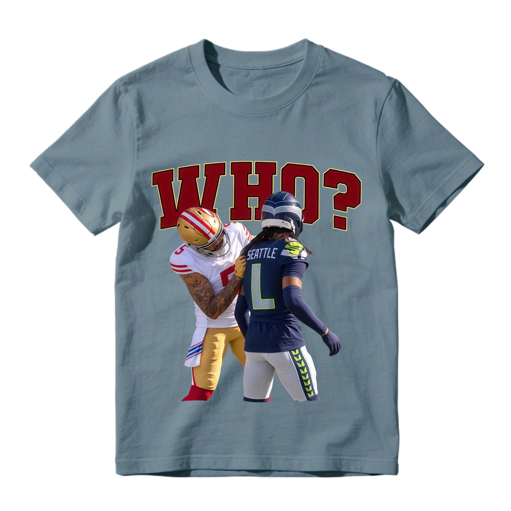 Who Football Player Interaction T-Shirt 