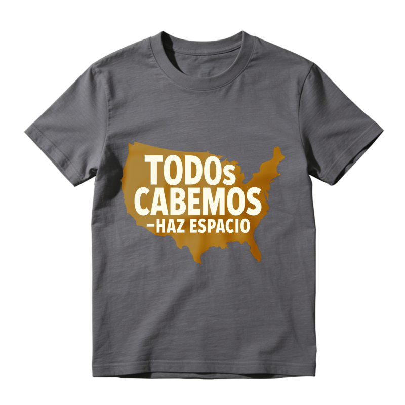 Todos Cabemos Haz Espacio Usa Map Unisex Classic T-shirt