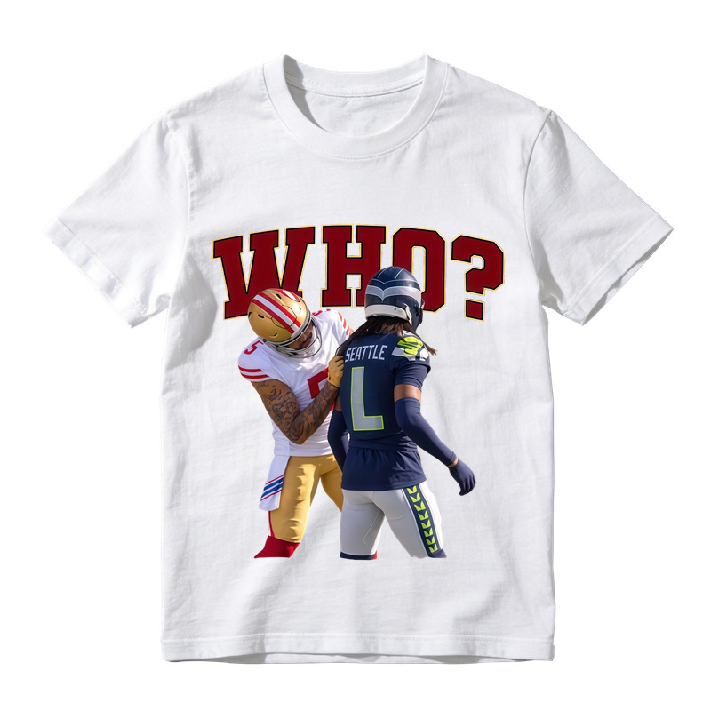 Who Football Player Interaction T-Shirt 