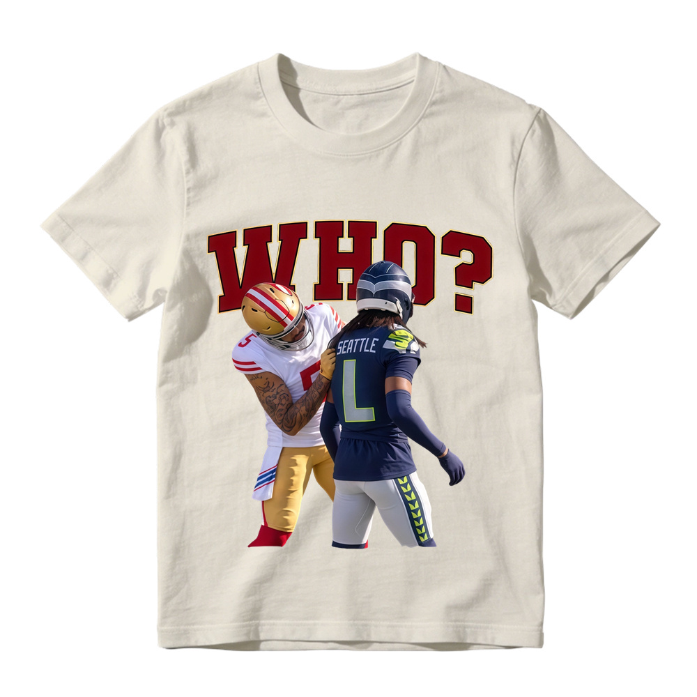 Who Football Player Interaction T-Shirt 
