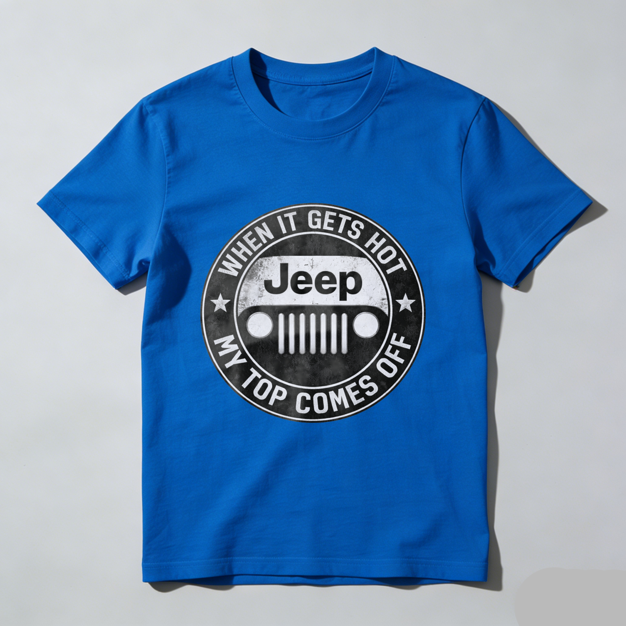 When It Gets Hot My Top Comes Off Jeep T Shirt For Jeep Lovers And Outdoor Enthusiasts