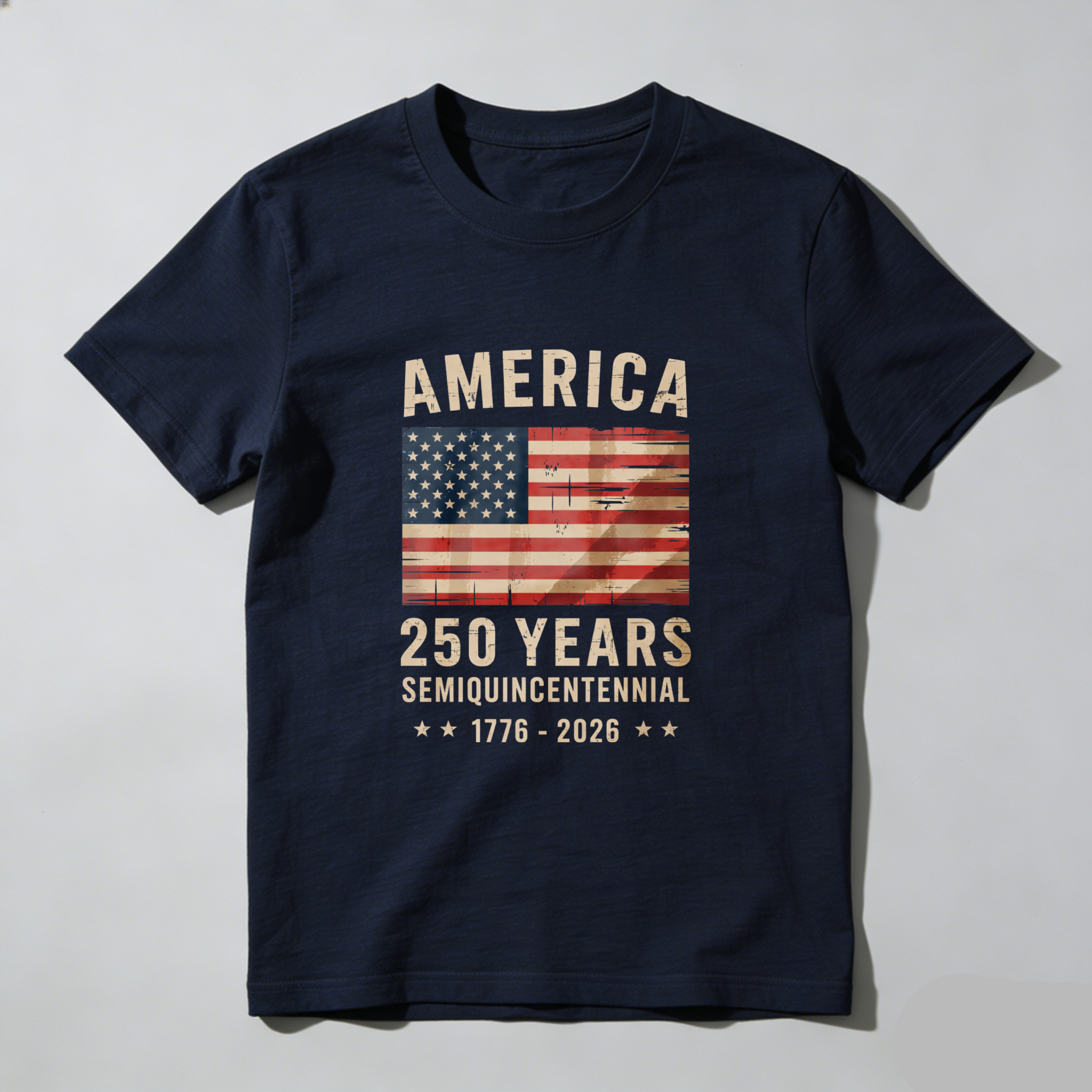 America 250 Years Semiquincentennial 1776 2026 Usa Flag Independence Day Celebration T Shirt