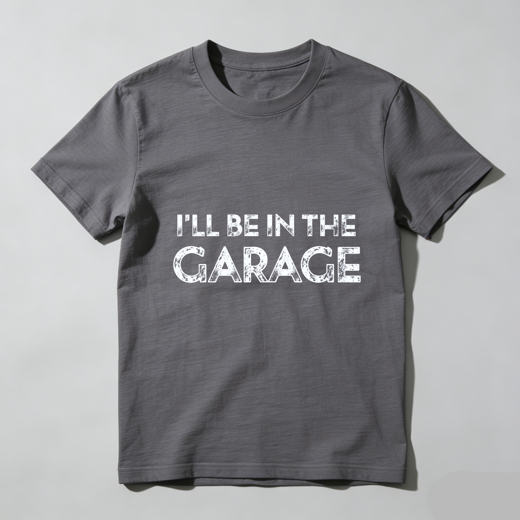Ill Be In The Garage T Shirt For Men And Women Automotive Enthusiast Car Lover Gift Black Tee