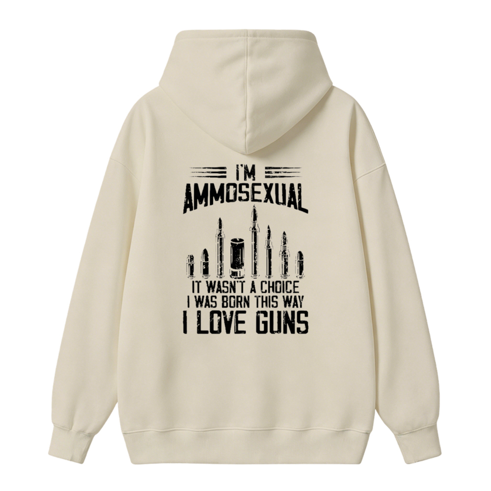 I Love Guns Ammosexual Unisex Classic Hoodie