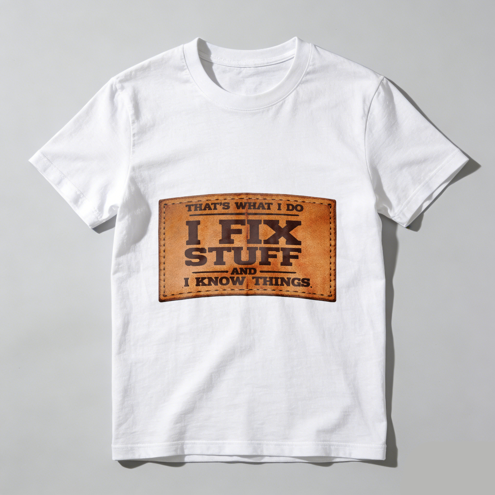 I Fix Stuff And I Know Things That's What I Do T-Shirt For Men Women Repair Specialist Mechanic Gift Shirt